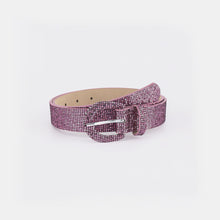 Load image into Gallery viewer, Sequin PU Leather Belt
