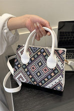 Load image into Gallery viewer, Geometric PU Leather Strap Handbag
