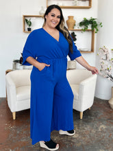 Load image into Gallery viewer, Double Take Full Size Half Sleeve Wide Leg Jumpsuit
