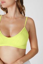 Load image into Gallery viewer, NIKIBIKI Seamless Ribbed V-Neck Bralette
