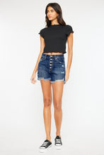 Load image into Gallery viewer, Kancan Raw Hem Button-Fly Denim Shorts
