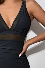 Load image into Gallery viewer, V-Neck One-Piece Swimwear
