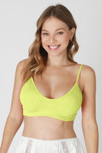 Load image into Gallery viewer, NIKIBIKI Seamless Ribbed V-Neck Bralette
