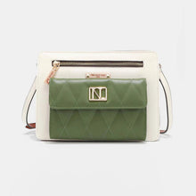 Load image into Gallery viewer, Nicole Lee USA Color Block Crossbody Bag
