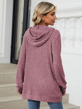 Load image into Gallery viewer, Drawstring Long Sleeve Hoodie
