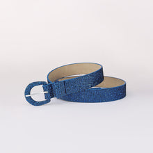 Load image into Gallery viewer, Sequin PU Leather Belt
