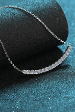 Load image into Gallery viewer, Sterling Silver Curved Bar Necklace
