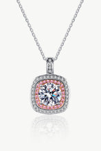 Load image into Gallery viewer, Moissanite Geometric Pendant Necklace
