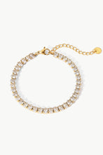 Load image into Gallery viewer, Inlaid Zircon 18K Gold Plated Bracelet
