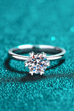 Load image into Gallery viewer, Pleasant Surprise 925 Sterling Silver 1 Carat Moissanite Ring
