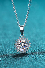 Load image into Gallery viewer, 925 Sterling Silver Moissanite Pendant Necklace
