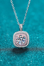 Load image into Gallery viewer, Moissanite Geometric Pendant Necklace
