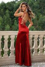 Load image into Gallery viewer, Strappy Backless Maxi Dress
