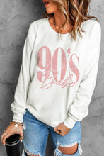 Load image into Gallery viewer, 90's BABE Graphic Dropped Shoulder Sweatshirt
