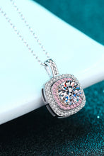 Load image into Gallery viewer, Moissanite Geometric Pendant Necklace
