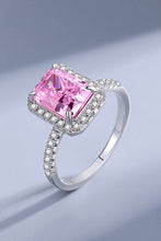 Load image into Gallery viewer, Unique and Chic 925 Sterling Silver Cubic Zirconia Ring
