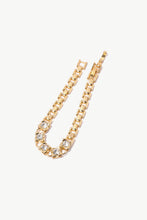 Load image into Gallery viewer, 18K Gold-Plated Rhinestone Tennis Bracelet
