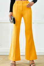 Load image into Gallery viewer, Pleated Flare Pants with Pockets
