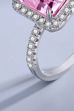 Load image into Gallery viewer, Unique and Chic 925 Sterling Silver Cubic Zirconia Ring
