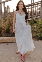 Load image into Gallery viewer, Lace Backless Spaghetti Strap Maxi Dress
