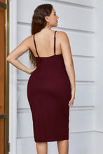 Load image into Gallery viewer, Plus Size Adjustable Spaghetti Strap Dress
